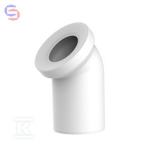 KOLANKO WC 45o DN100 SANIT