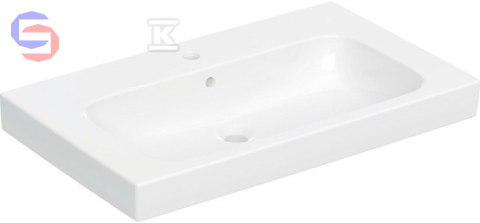 Geberit Modo Umywalka 80x55x17.5 cm z przelewem otwór baterii