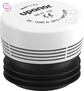 UPONOR HypAIR 70-110 Napowietrzacz kanalizacji DN70-110 biały
