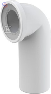 ALCA Przyłącze WC Kolano 90° 0,15x0,11x0,26m 0,41kg