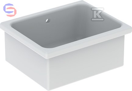 Geberit Publica Umywalka ceramiczna B50xH26xT40 cm z przelewem