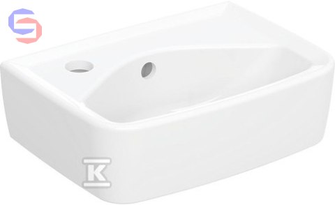 KOŁO Rekord B35 Umywalka Kompaktowa Prostokątna 0.15x0.25x0.35m 6kg