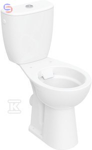 KOŁO REKORD Miska ustępowa kompaktowa lejowa 0.4x0.355x0.625m 35.3kg