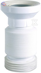 SANIT Rura przyłączeniowa WC rozciągana DN100 0,23x0,14x0,14m