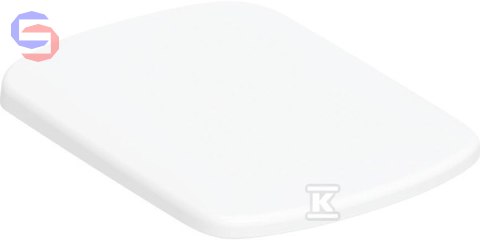 Geberit Selnova Square Deska sedesowa mocowanie od góry 0.48x0.38x0.06m wolne opadanie