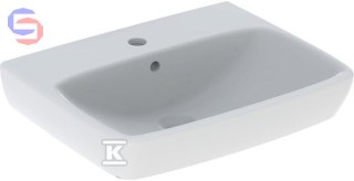Geberit Selnova Square Umywalka ceramiczna B55xH44xT17,5 cm z przelewem