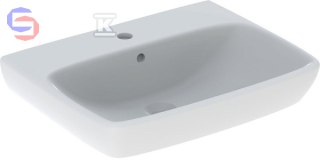 Geberit Selnova Square Umywalka ceramiczna B60xH46xT18 cm z przelewem