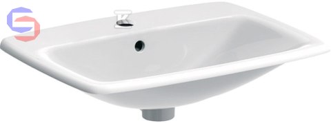 Geberit Selnova Square Umywalka wpuszczana B60xH17xT45 cm