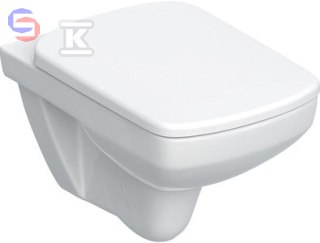 Geberit Selnova Square Miska WC Wisząca B35, H39, Rimfree