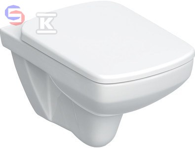 Geberit Selnova Square Miska WC Wisząca B35, H39, Rimfree