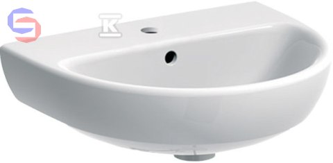 Geberit Selnova Umywalka Kompaktowa B50xH18xT41 cm z Przelewem