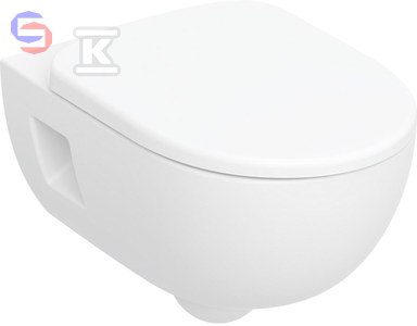 Geberit Selnova Zestaw Wisząca Miska WC Lejowa B36xH38xT53 cm Rimfree