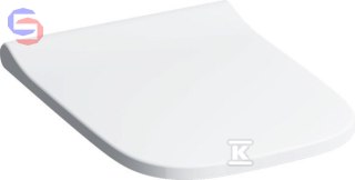 Geberit SMYLE Deska sedesowa Square mocowanie od góry wolnoopadająca 0.46x0.37x0.06m