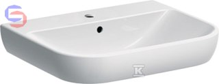 Geberit SMYLE Umywalka B60 H16.5 T48 cm z otworem