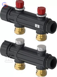 Uponor Magna Segment Rozdzielacza 2x25 1.32kg 169x112x226mm