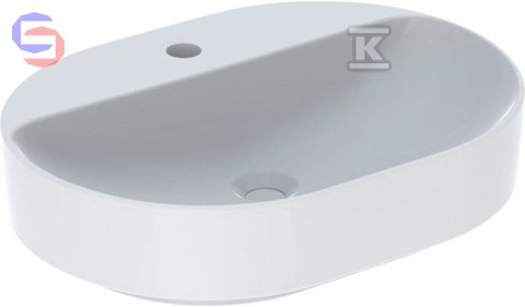 Geberit Variform Umywalka ceramiczna eliptyczna B60xH56xT20cm