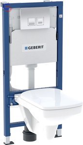 Geberit Selnova Square Duofix Basic Delta35 Stelaż podtynkowy 0.585x0.526x1.14m 37kg