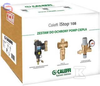 CALEFFI Zestaw iSTOP 1" do ochrony pomp ciepła 4kg 0,23x0,3x0,27m
