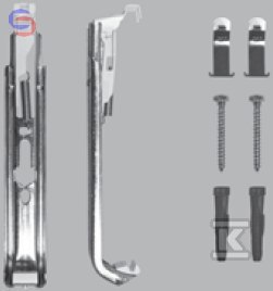 PURMO Zestaw zawieszeń MCA-D 200mm typ 21-22 3szt