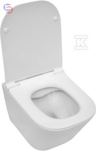 ROCA GAP SQUARE COMPACTO Miska WC Rimless 48cm 21.5kg