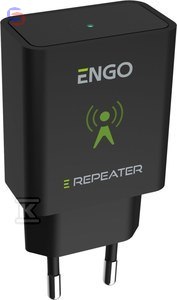 ENGO EREPEATERZB Repeater ZigBee 230V Czarny