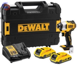 DE WALT DCF809D2T-QW Zakrętarka udarowa 18V 2x2Ah 3.77kg