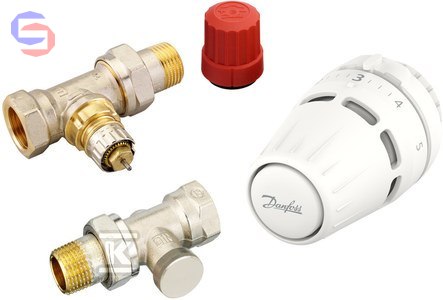 DANFOSS REGUS Zestaw termostatyczny RA+RA-N+RLV-S 15 prosty 0,65kg