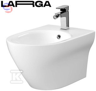 BIDET ZAWIESZANY LARGA OVAL CLE.ON BO X CERSANIT