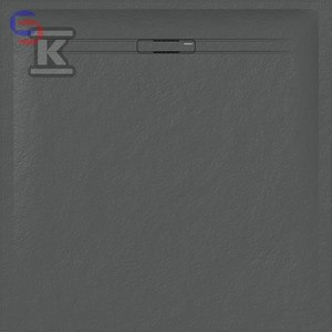 BRODZIK KWADRATOWY SESTRA 90X90 GRAFIT GEBERIT