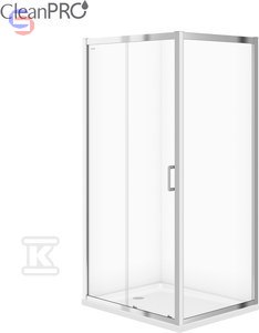 KABI.PRYSZ.AR.PRZE.100 X 80 X 190 SZKŁO CERSANIT