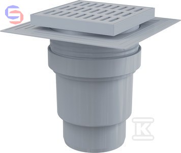 ALCA KRAT.150×150/110 PION.SZARA 2 POZI.IZOL syfon mokry APV11