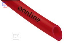 ONNLINE Rura PERT-EVOH-PERT 17x2.0mm czerwona 600m