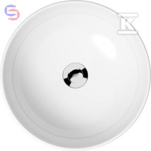 CERSANIT MODUO 40 Umywalka nablatowa okrągła 40x40x15cm 8.1kg