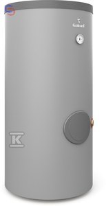 GALMET MAXI PLUS 300L Wymiennik pionowy 2x wężownica 2,2m²+0,9m² szary
