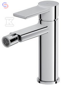 CERSANIT ZIP Bateria bidetowa sztorcowa chrom korek klik-klak plastik S951-571