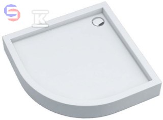 SCHEDPOL MEDIUM Brodzik Smooth White 90x90x16 cm R55