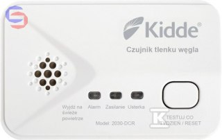 KIDDE 2030-DCR Czujnik czadu 0.07x0.12x0.04m 0.15kg