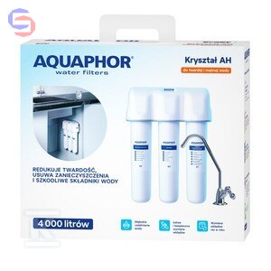 AQUAPHOR KRYSZTAŁ HA Filtr zmiękczający K5 K4 0,375x0,28x0,105m 2,5kg