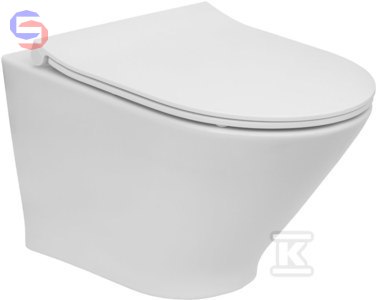 ROCA GAP Round Compacto Miska WC podwieszana Rimless 0,35x0,34x0,48m 24kg