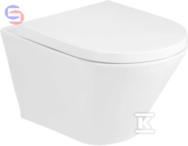 ROCA GAP Miska WC podwieszana Rimless 47x41x59cm 27,5kg