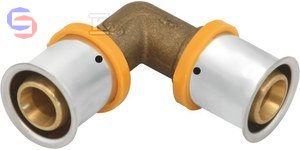 KAN-therm ULTRAPRESS Kolano 90° Mosiężne 32 mm