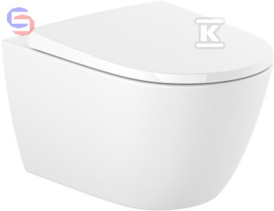 ROCA PACK ONA Miska WC wisząca 53cm + deska biała