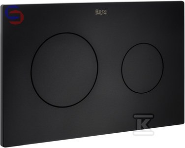 ROCA PL10 Przycisk podwójny czarny mat 275x180x55mm 0,53kg