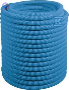 KAN-therm UH ACCESSORIES Rura osłonowa karbowana niebieska 16-18 mm zwój 50 m