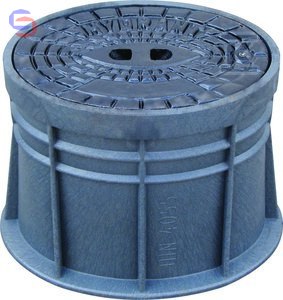 BOHAMET-ARMATURA Skrzynka hydrantowa PEHD 31x23x42cm 11.3kg