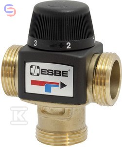 ESBE VTA372 Termostatyczny zawór mieszający 20-55°C G1 20-3,4