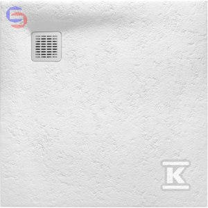 TERRA.BRODZ.KWADR.1000X1000MM SYFON W KP ROCA