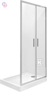 TOWN NEW 2P BIFOLD 900X1950MM ROCA