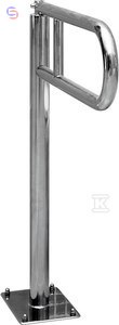 UCHWYT PODŁOGOWY DO WC 60 CM UCHYLNY CERSANIT