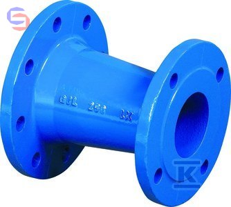 BOHAMET-ARMATURA Zwężka kołnierzowa FFR DN100x80 PN16 GJS żeliwo sfero